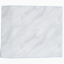 White Rose Wedding Binder