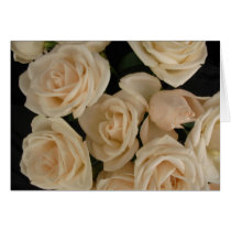 White Roses Card