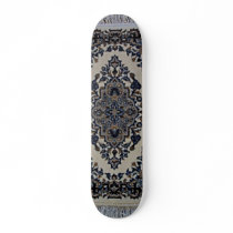 white rug skateboard deck