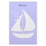White Sails Customized Stationery