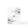 White Sakura Cherry Blossoms Wedding Thank You