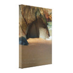 White Sandy Beach Gallery Wrap Canvas