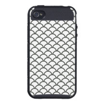 White Scallop Pattern
