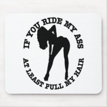 White Sexy Mouse Pad
