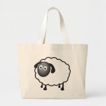 White Sheep Canvas Bags