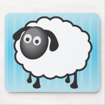 White Sheep Mousepad