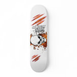 White Skateboard Deck