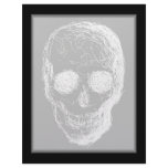White Skull Design Letterhead Paper! Customizable!