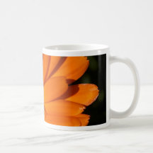 White Spider On An Orange Flower Coffee Mug