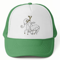 White Stag hat