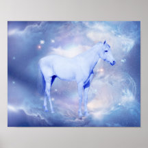 White Stallion Posters