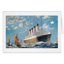 White Star Line Greeting Card