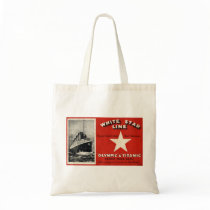 White Star Line Olympic and Titanic Canvas Bags