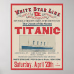 WHITE STAR LINE (Titanic) Posters