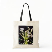 white Stephanotis floribunda flowers Canvas Bags