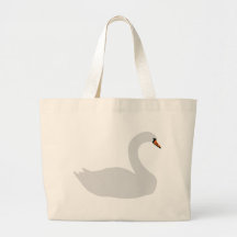 white swan icon bag