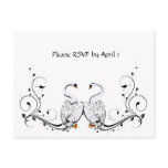 White Swan RSVP Postcard