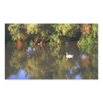 White Swan Stickers