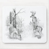 White Tail Deer Mousepad