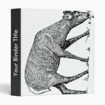 White-Tailed Deer 3 Ring Binder