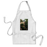 white Temple among flowers - Kew Gardens, England Aprons