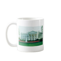 White The White House, Washington, D.C., U.S.A. fl Coffee Mugs