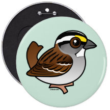 White-throated Sparrow Pins