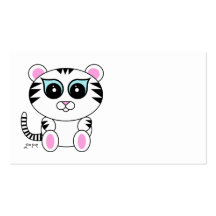 White Tiger Business Card Template