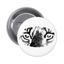 White Tiger Eyes The MUSEUM Zazzle Gifts Pins