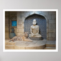 White Tiger  Framed Print