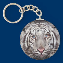 white_tiger_keychain keychains