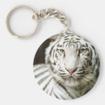 White Tiger Keychain