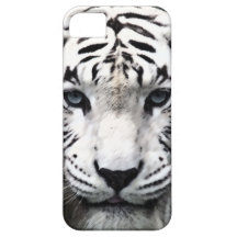 White Tiger pattern i phone 5 case iPhone 5 Covers