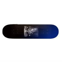 White Tiger Skateboard Deck
