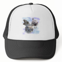 White Tigers Trucker Hats