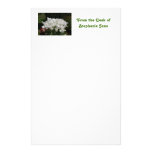 White Tulips Personalized Stationery