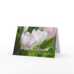 White Tulips • Save the Date Card