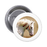 White War Horse Pin