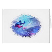White Water Kayaker Card