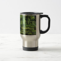 White Water Lilies by Monet, Vintage Impressionism Coffee Mugs
