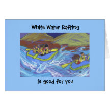 White Water Rafting Cards
