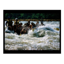 White Water Rafting Postcards