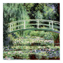 White Waterlilies, 1899 posters