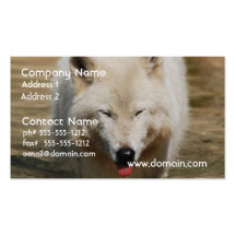 White Wolf Business Card