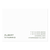 White XI Business Card Templates