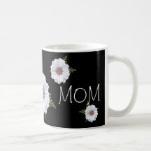 White Zinnia Mothers Day Mug