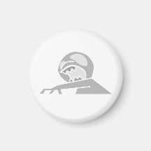 White Zombie Pawn Magnet