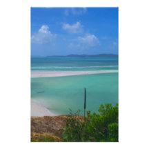 Whitehaven island personalized stationery