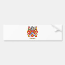 Whites Family Crest (Coat of Arms) Bumper Stickers
