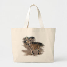 Whitetail deer in the field bags